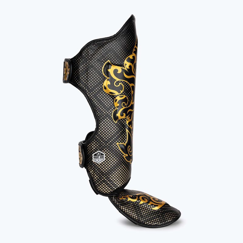 Протектори за подбедрици и стъпала Top King Kanok black 2
