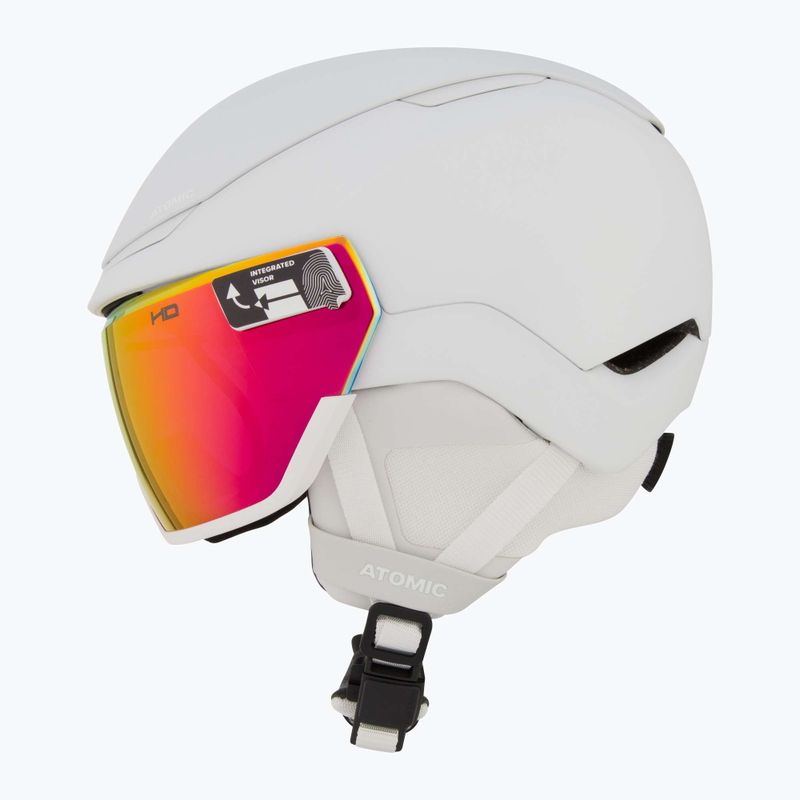 Ски каска Atomic Revent GT Amid Visor HD white heather/red hd 4