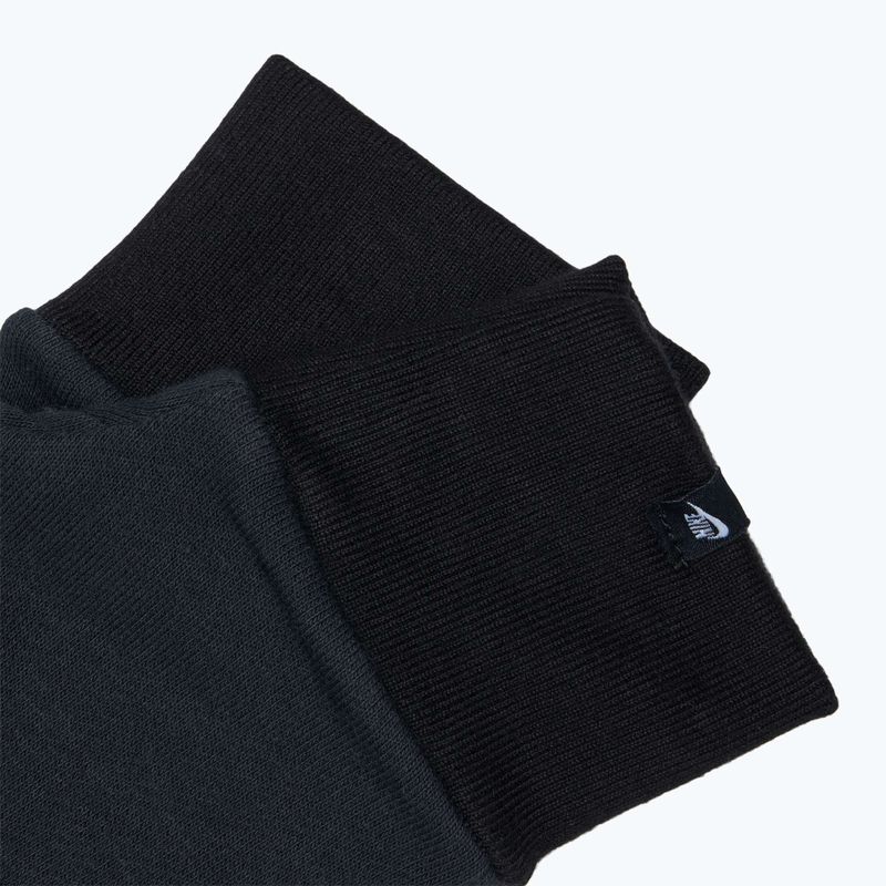 Дамски ръкавици за бягане Nike Club Fleece black/white 5