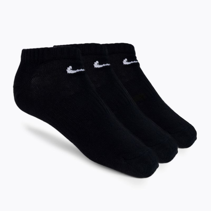 Nike Everyday Lightweight No Show 3pak чорапи за обучение черни SX7678-010