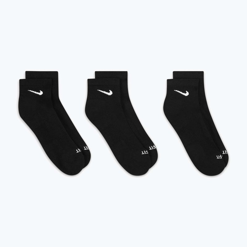 Чорапи Nike Everyday Plus Cushioned Ankle 3 чифта black/white 4