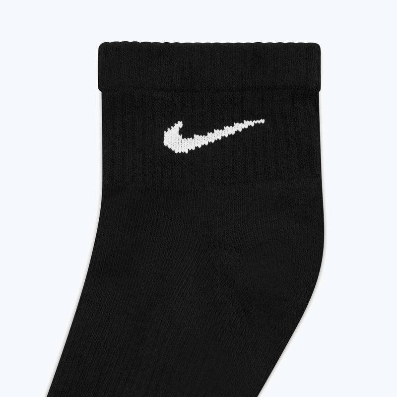 Чорапи Nike Everyday Plus Cushioned Ankle 3 чифта black/white 5