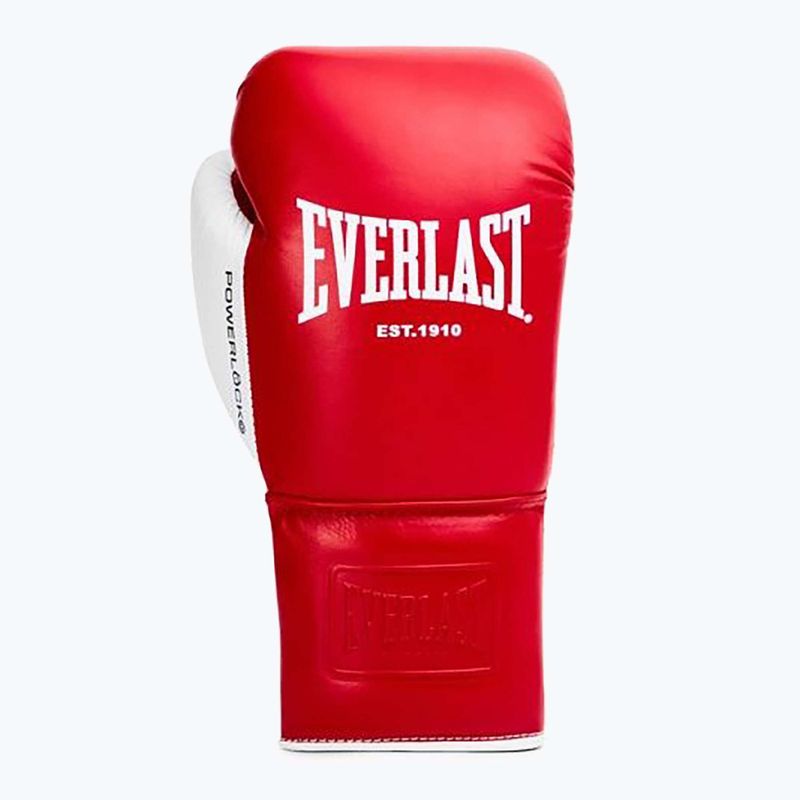 Боксьорски ръкавици Everlast Powerlock OG Pro Fight red/white 2