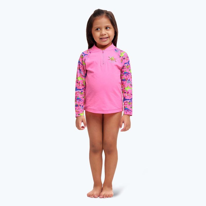 Детски бански с дълъг ръкав + долнище Funkita Zippy Rashie & Brief learner lane 7