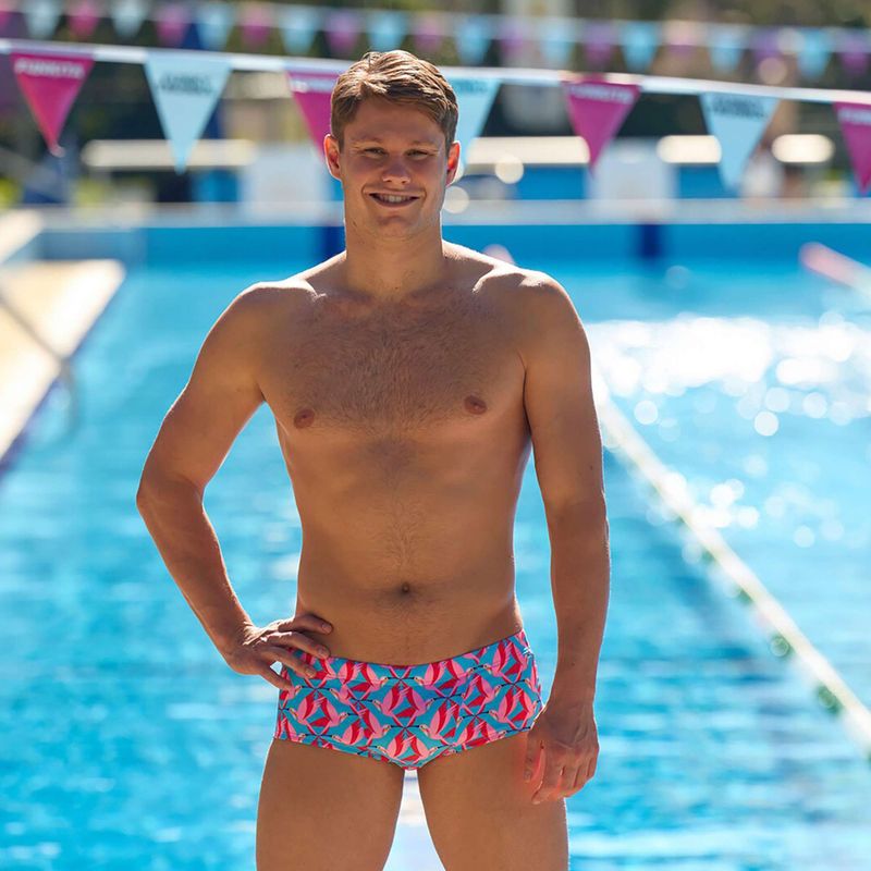 Мъжки боксерки за плуване Funky Trunks Classic Trunks hummy bunny 4