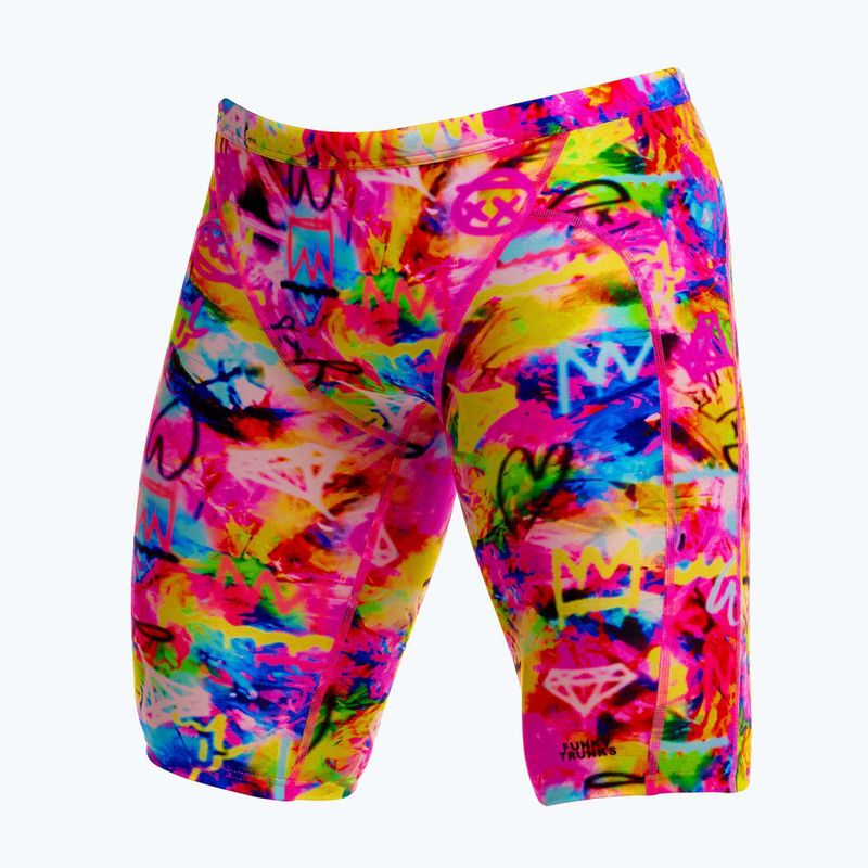 Мъжки плувни шорти тип клин Funky Trunks Training Jammers tag her 4