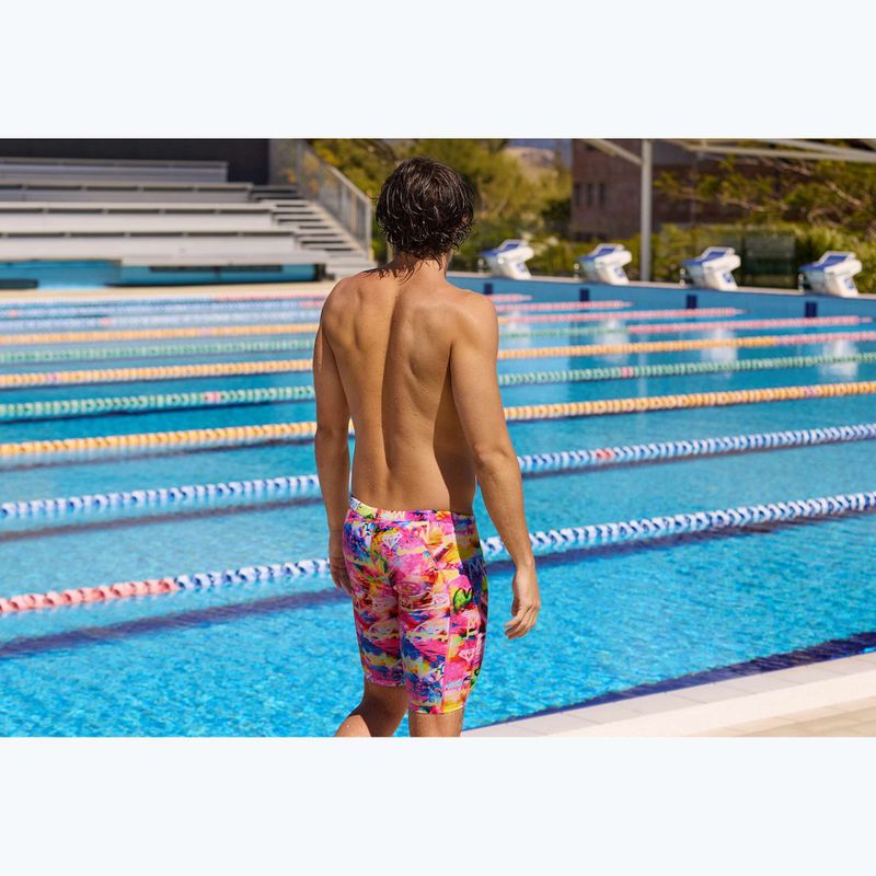 Мъжки плувни шорти тип клин Funky Trunks Training Jammers tag her 6