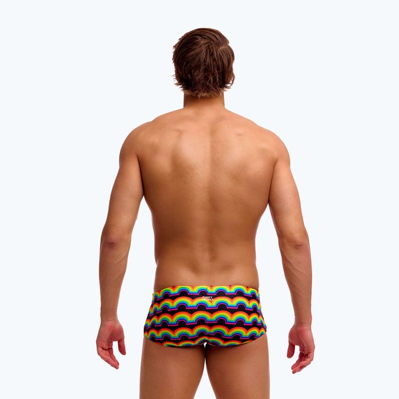 Мъжки боксерки за плуване Funky Trunks Sidewinder Trunks rainbowie 4