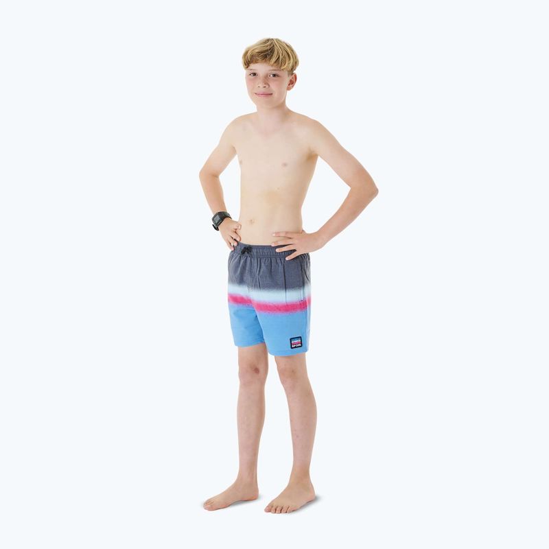 Rip Curl Surf Revival Volley 90 детски къси панталони синьо-сиво 027BBO 2