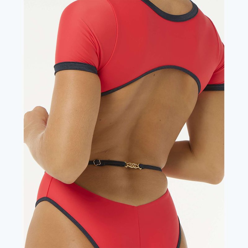 Дамски сърф костюм Rip Curl Bomba Cheeky червен 5