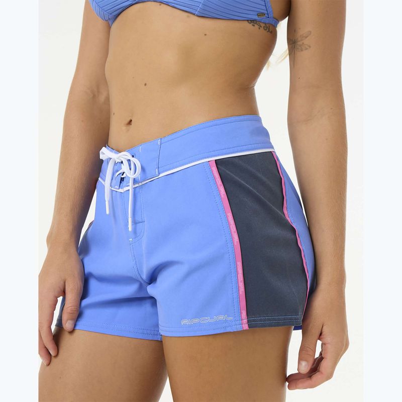 Дамски бански шорти Rip Curl Las Dalias Performance 3", сини 7