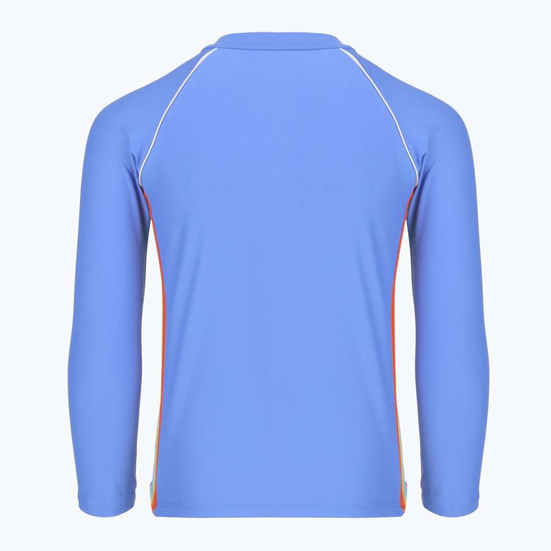 Детска тениска за плуване Rip Curl Sunshine Revival Rashie cornflower blue 2
