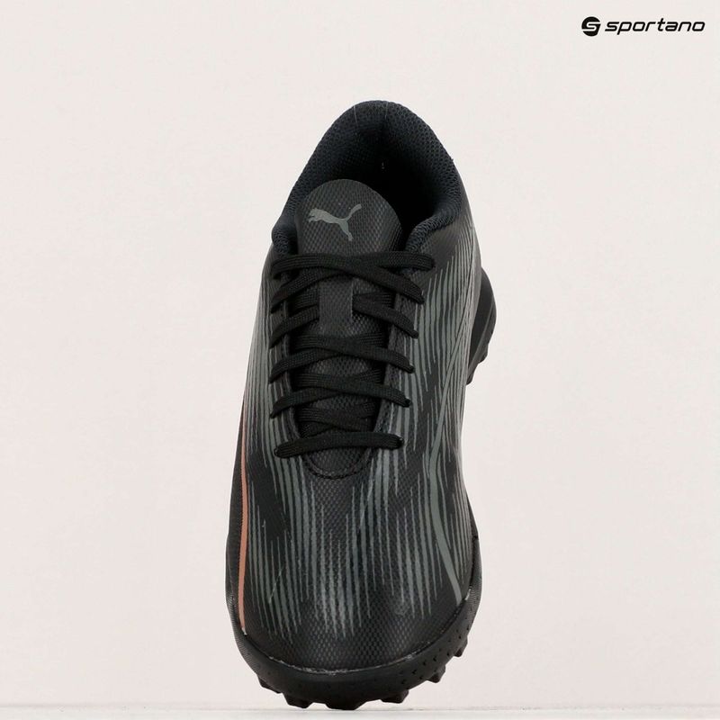Детски футболни обувки PUMA Ultra Play TT Jr puma black/copper rose 9