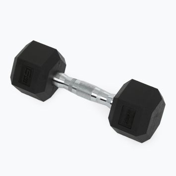 Гумиран дъмбел XTREXO Hex HXD50 5 kg