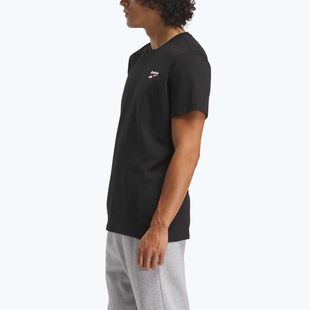 Мъжка тениска Reebok Identity Small Logo Tee черна/бяла/векторно червена