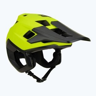 Fox Racing Dropframe велосипедна каска флуоресцентно жълто