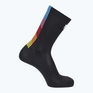 Чорапи Salomon Pulse Race Flag Crew black