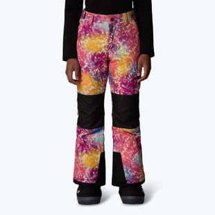 Детски скиорски панталони The North Face Freedom Insulated radiant poppy blowing wind print