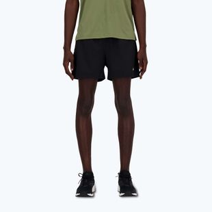 Мъжки къси панталони за бягане New Balance Sport Essential с подплата 5" черни