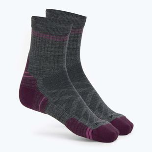 Дамски чорапи Samrtwool Hike Targeted Cushion Mid Crew medium grey