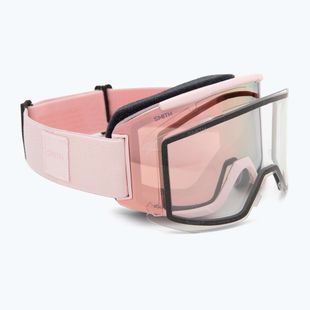 Скиорски очила  Smith Squad carnation/chrp everyday rose gold mirror/clear