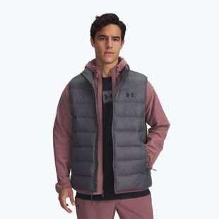 Мъжки елек Under Armour Legend Down castlerock/black