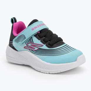 Детски обувки SKECHERS Microspec Advance aqua/purple