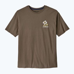 Мъжка тениска Patagonia Balance Organic peace seeds / marlow brown