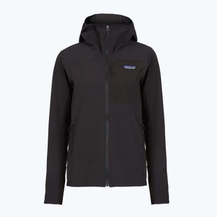 Дамско софтшел яке Patagonia R1 CrossStrata Hoody black