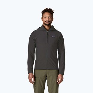 Мъжка софтшел яке Patagonia R1 TechFace Hoody black