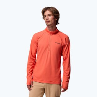 Мъжки суитшърт Columbia DriVenture Half Zip zing/white