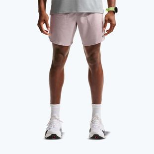 Мъжки шорти за бягане Nike Stride Dri-Fit Brief-Lined 7" particle rose