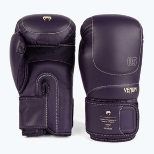 Мъжки боксови ръкавици Venum Impact Evo deep purple