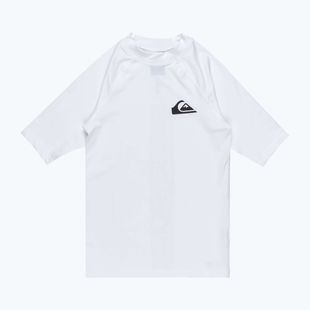 Младежка тениска за плуване Quiksilver Everyday UPF50 white