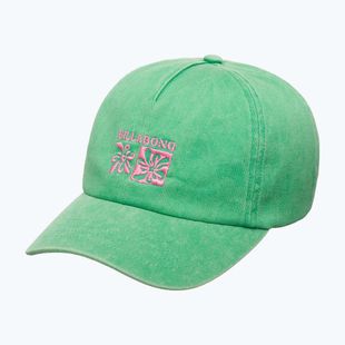 Дамска шапка с козирка Billabong Hot Weather summer green