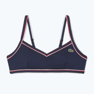 Горна част на бански Lacoste MF9993 тъмно синьо/грил гренадин