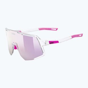 Слънчеви очила UVEX Sequenze clear/mirror pink