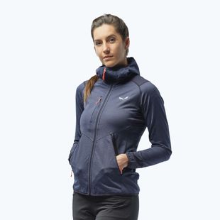 Salewa дамски полар Agner Hybrid PL/DST FZ Hoody тъмносин 00-0000027372
