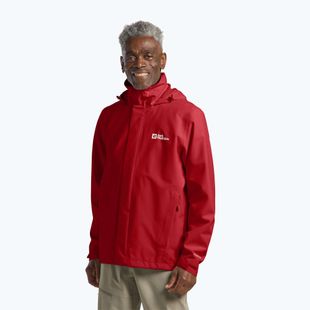 Мъжко яке за дъжд Jack Wolfskin Trailtime 2L adrenaline red