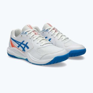 Детски обувки за тенис ASICS Gel-Dedicate 9 GS white/directoire blue