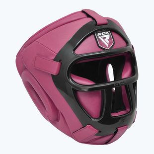 Боксов шлем RDX Guard Grill T1 pink