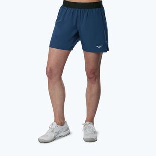 Дамски шорти за бягане Mizuno Core 5.5 estate blue