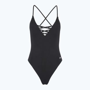 Дамски бански костюм от една част Nike Sneakerkini 2.0 Crossback black