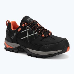Дамски ботуши за трекинг REGATTA Samaris III Low black/satsuma