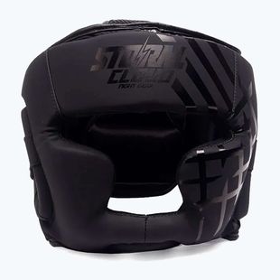 Боксьорска каска StormCloud Lynx black/black