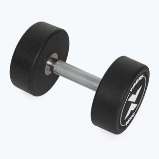 Дъмбел с гумено покритие XTREXO Pro 16 kg  black