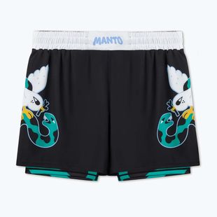 Мъжки шорти за тренировка MANTO Dove black