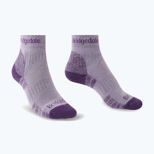 Дамски чорапи Bridgedale Hike Lightweight Performance Ankle heather/damson