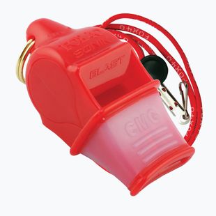 Свирка с шнур Fox 40 Sonik Blast CMG червена 9203