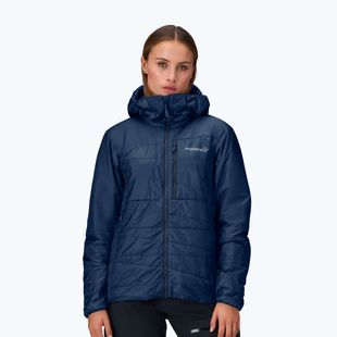 Дамско ватирано яке NORRONA Faketind Thermo40 Zip Hoodie indigo night